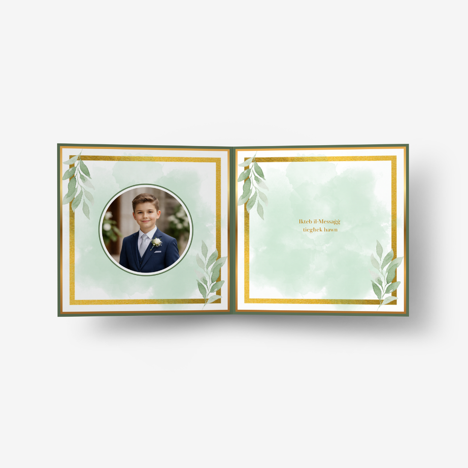 A Step in Faith Classic Card