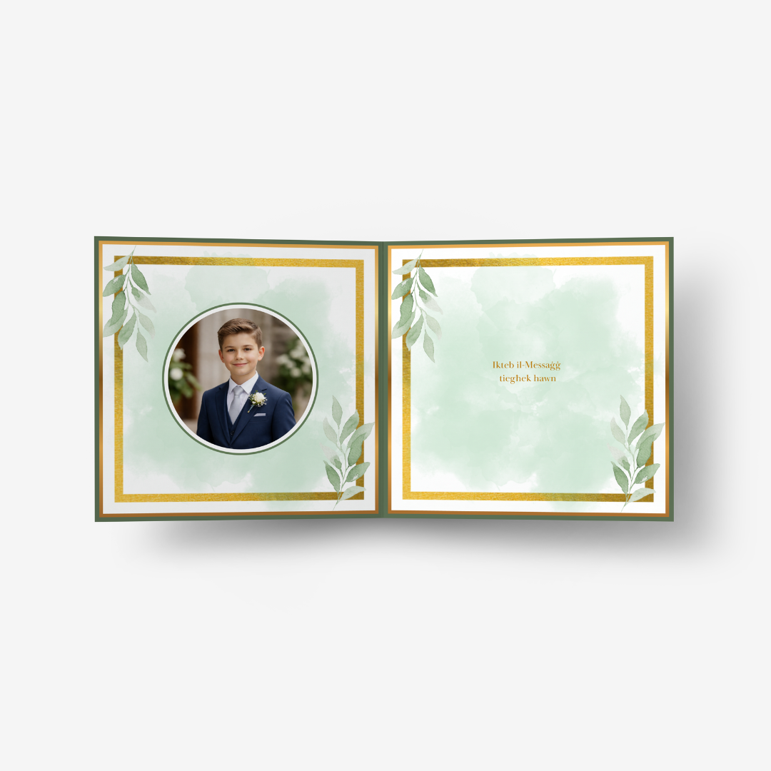 A Step in Faith Classic Card