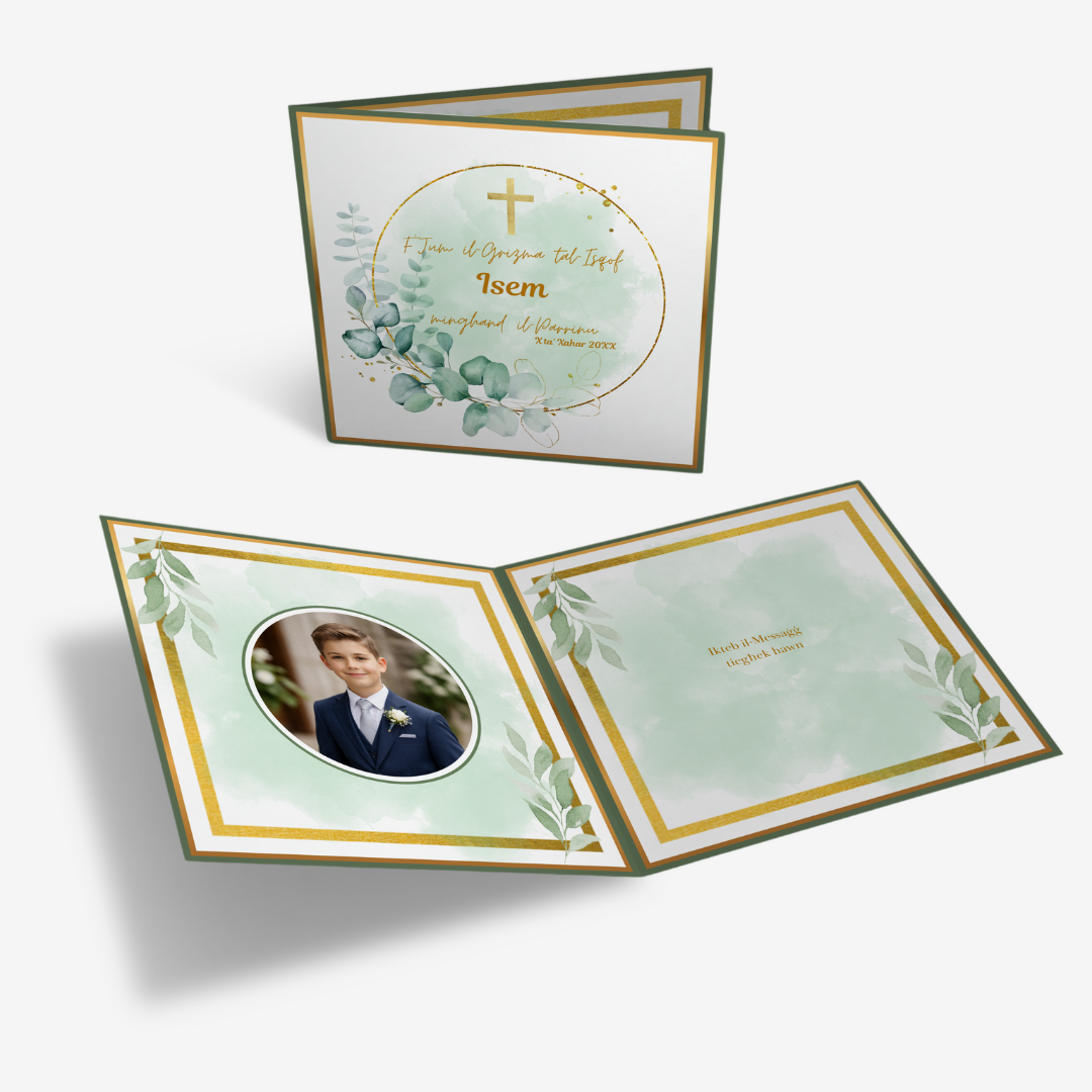 A Step in Faith Classic Card