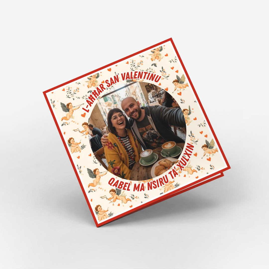 L-Aħħar San Valentinu Classic Card