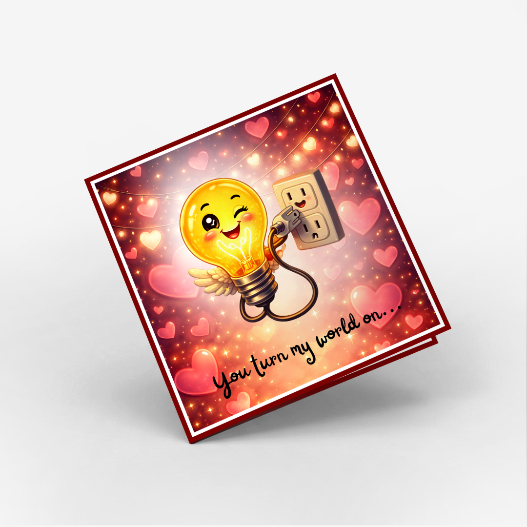 Lights On Classic Card