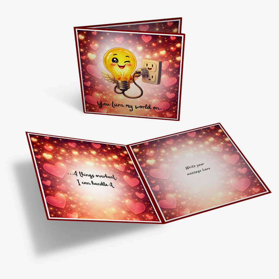Lights On Classic Card