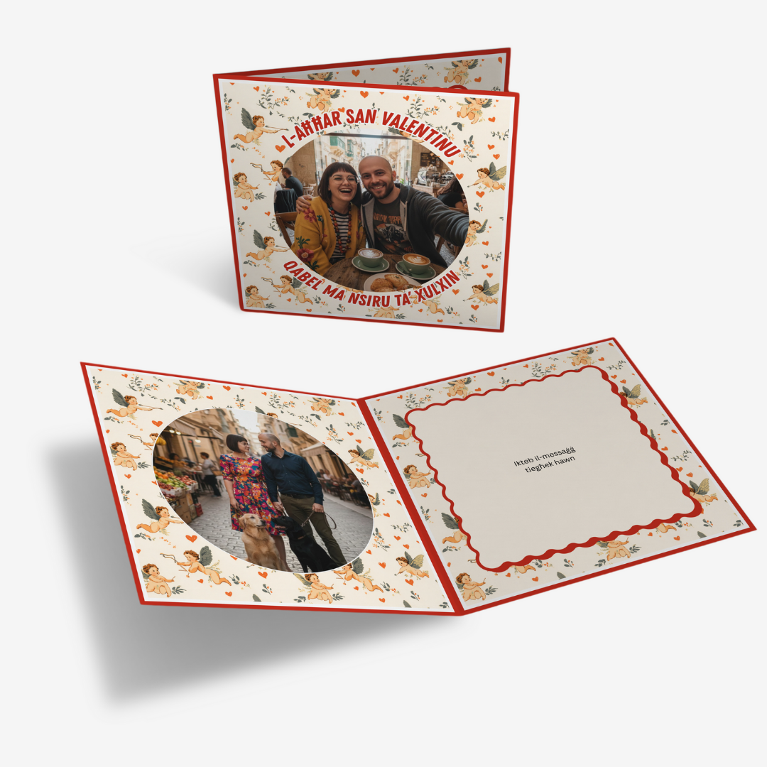 L-Aħħar San Valentinu Classic Card