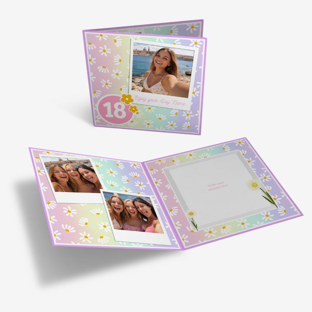 Blooming 18 Classic Card