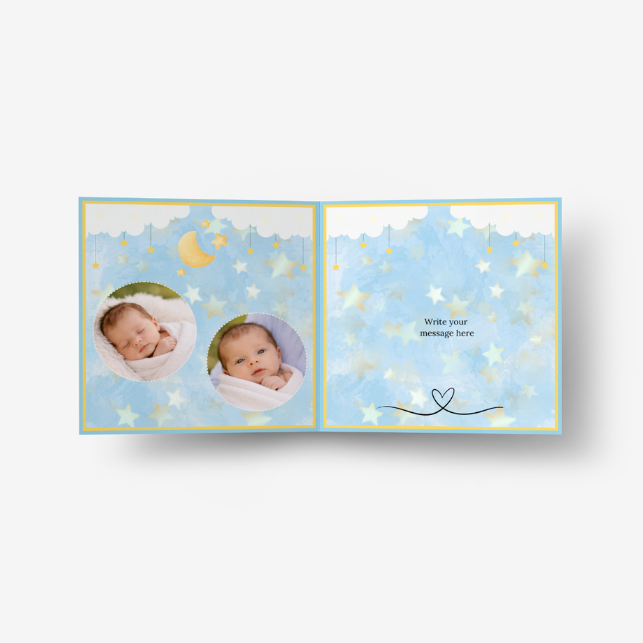 Twinkle star boy Classic Card