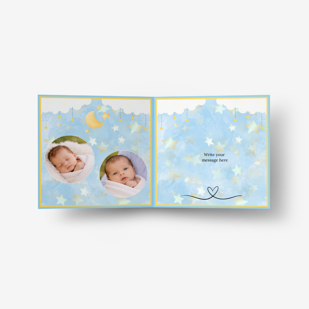 Twinkle star boy Classic Card