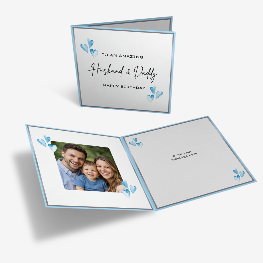 Husband & Daddy Birthday Classic Card