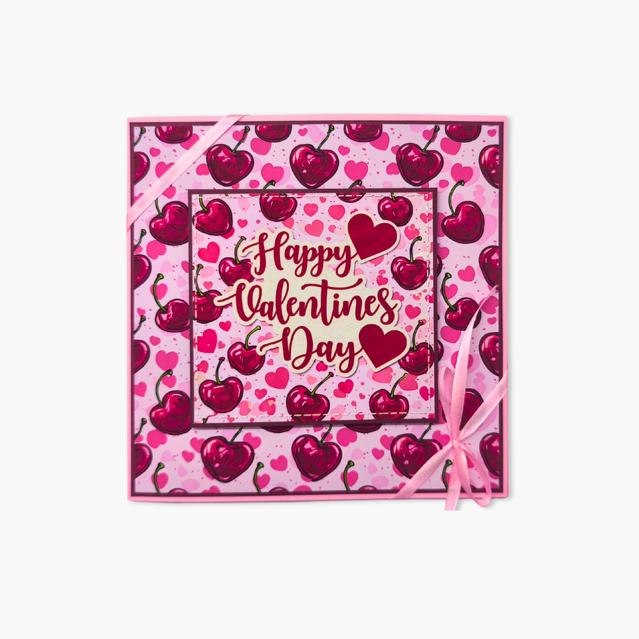 Cherry Lover Waterfall Card