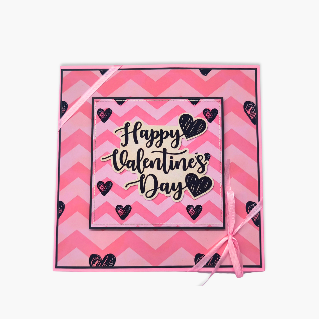 Sweetest Heart Waterfall Card