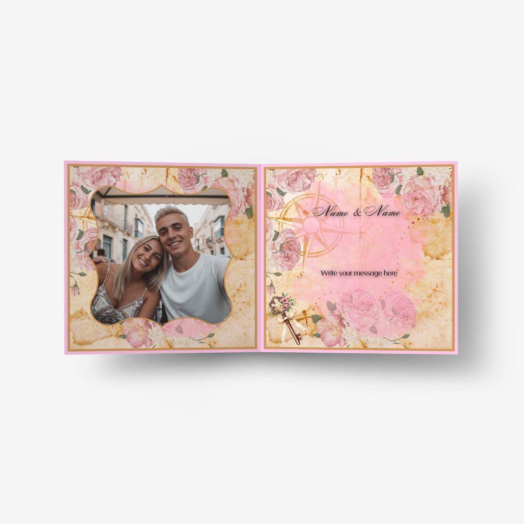 Journey of Two Hearts Classic Card