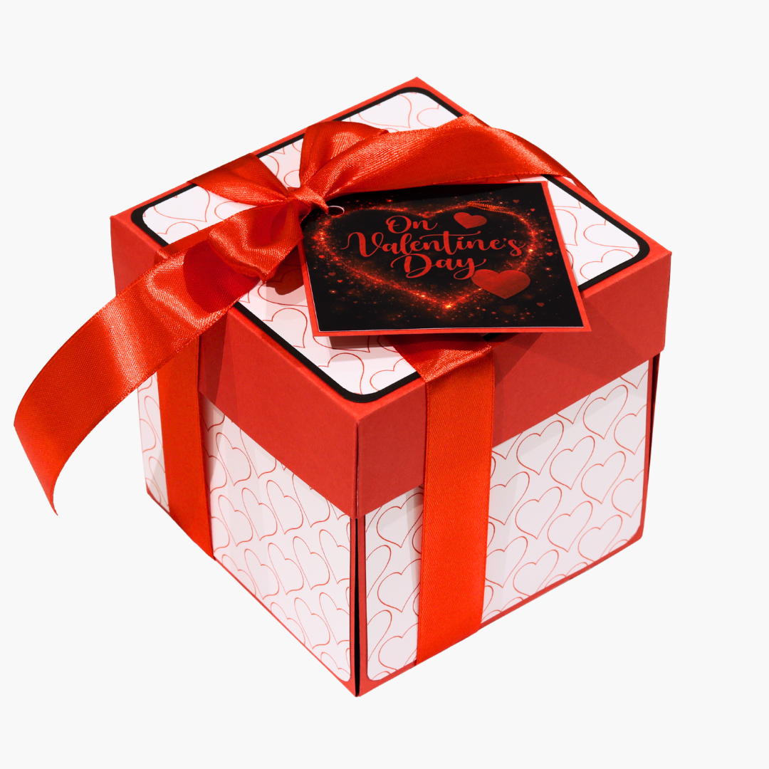 Heart to Heart Valentine's Explosion Box (8 Photos)