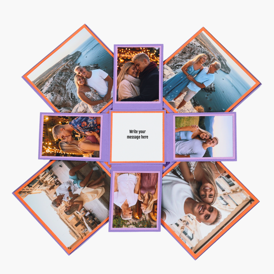 Abstract Harmony Anniversary Explosion Box (8 Photos)