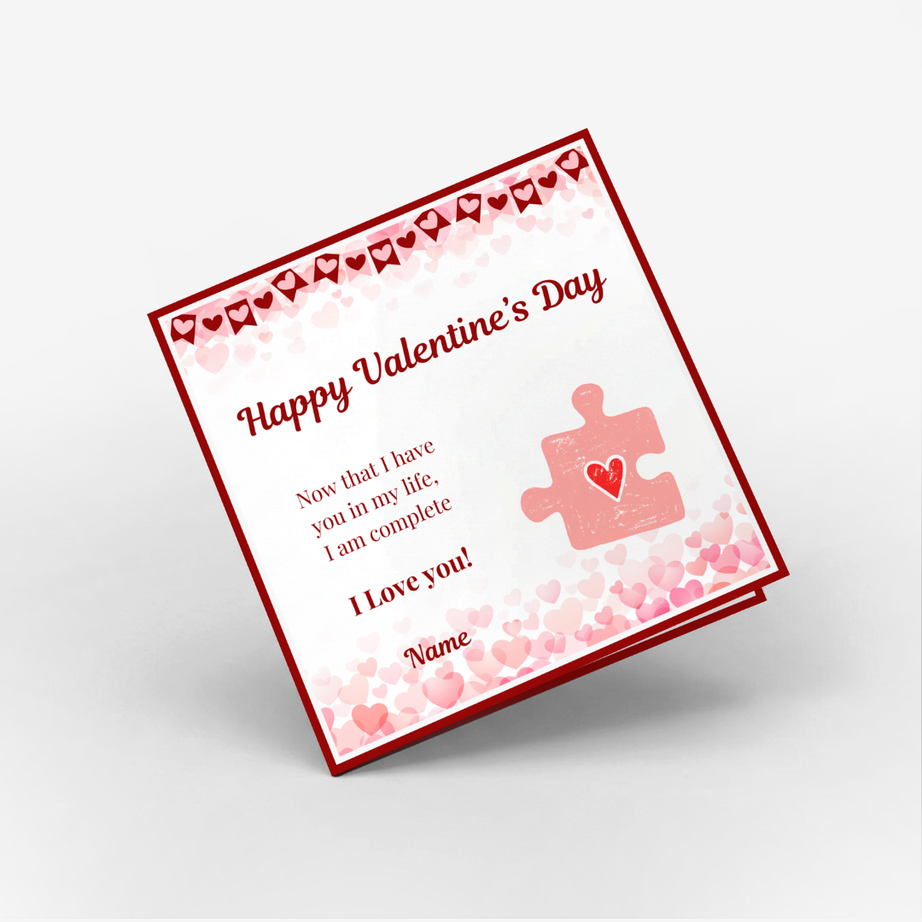You Were My Missing Piece Classic Card