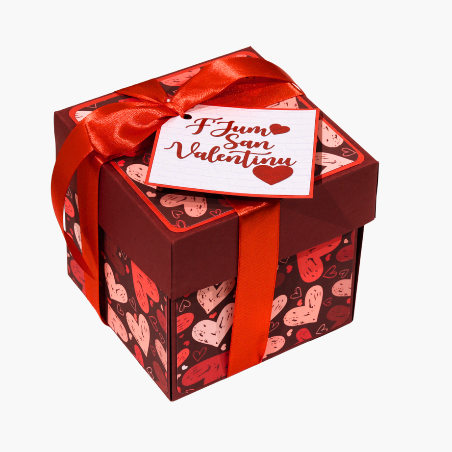 Forever Yours Valentine's Explosion Box (4 Photos)