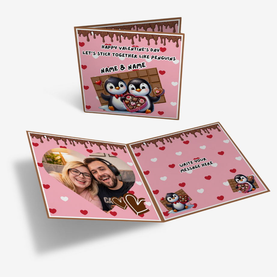 Love like Penguins Classic Card