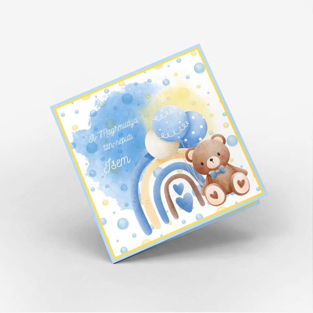 A Rainbow of Blessings Classic Card