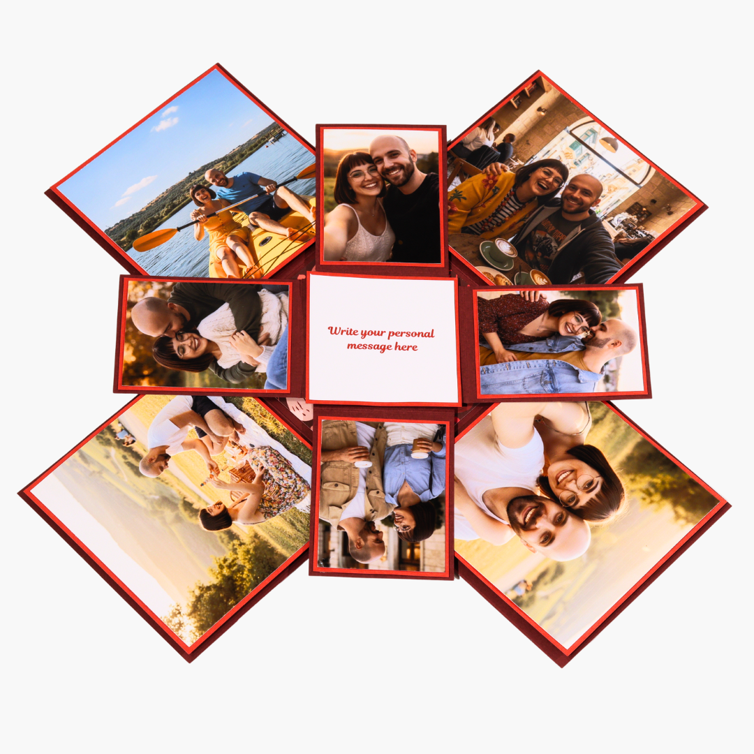 Forever Yours Valentine's Explosion box (8 Photos)