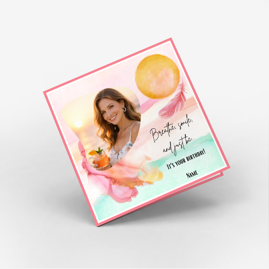Sunlit Smiles Classic Card