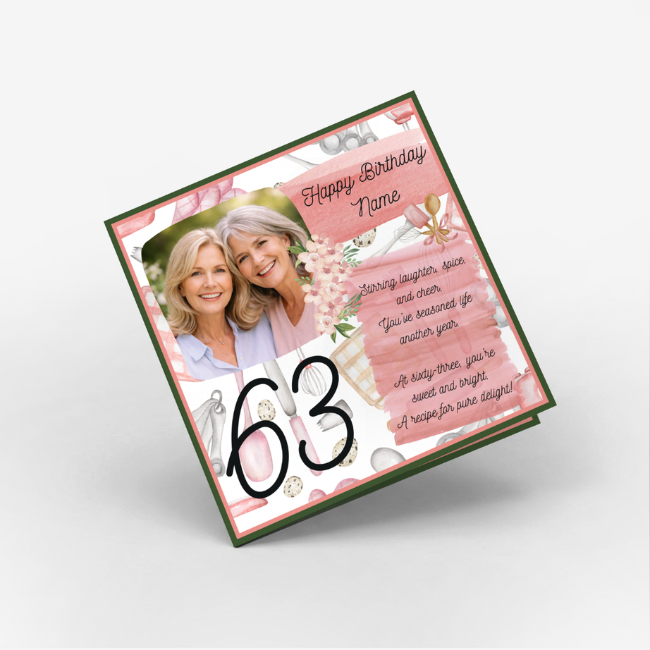 Baked With Love Classic Card