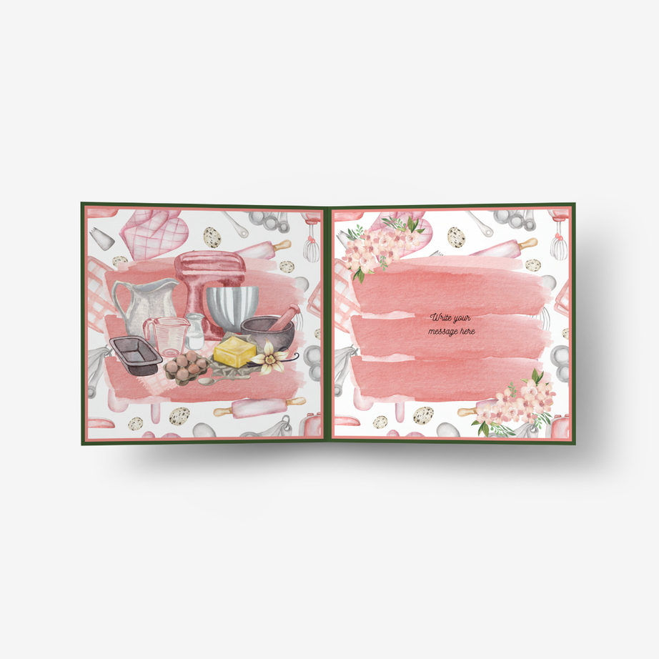 Baked With Love Classic Card