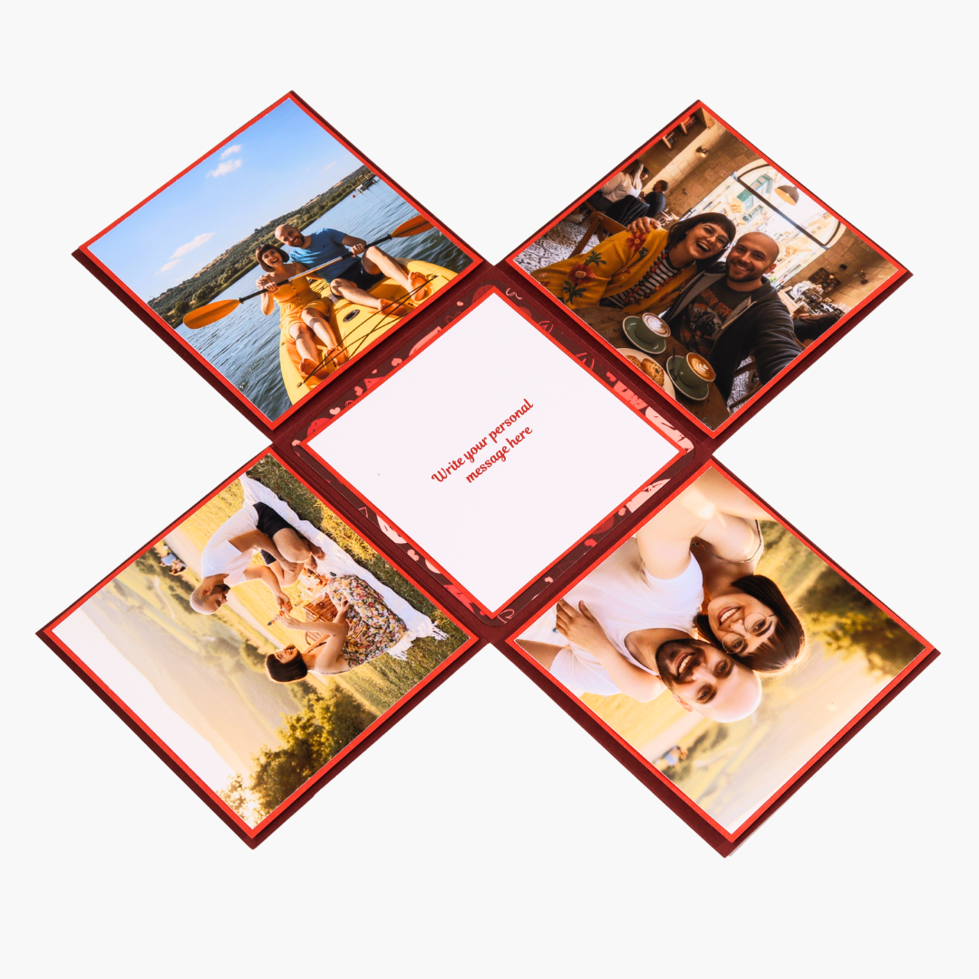 Forever Yours Valentine's Explosion Box (4 Photos)