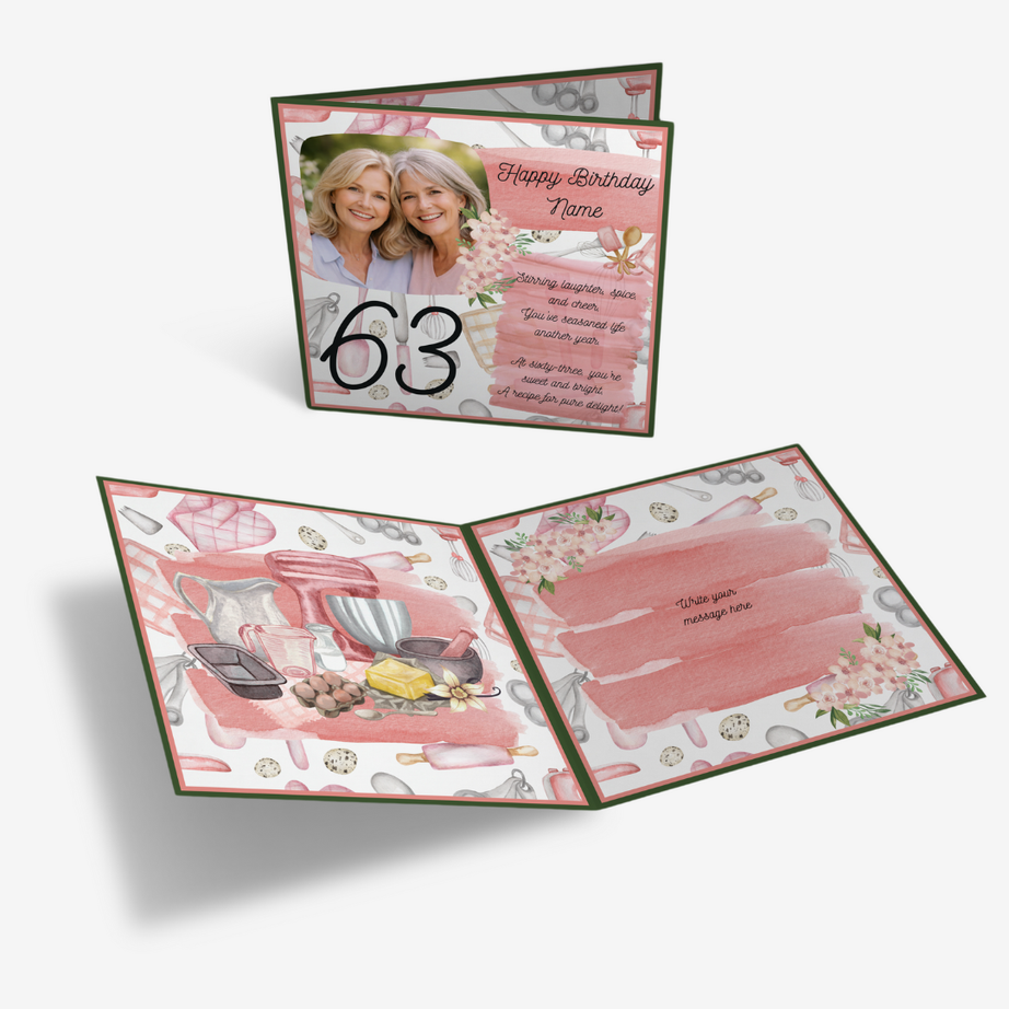 Baked With Love Classic Card