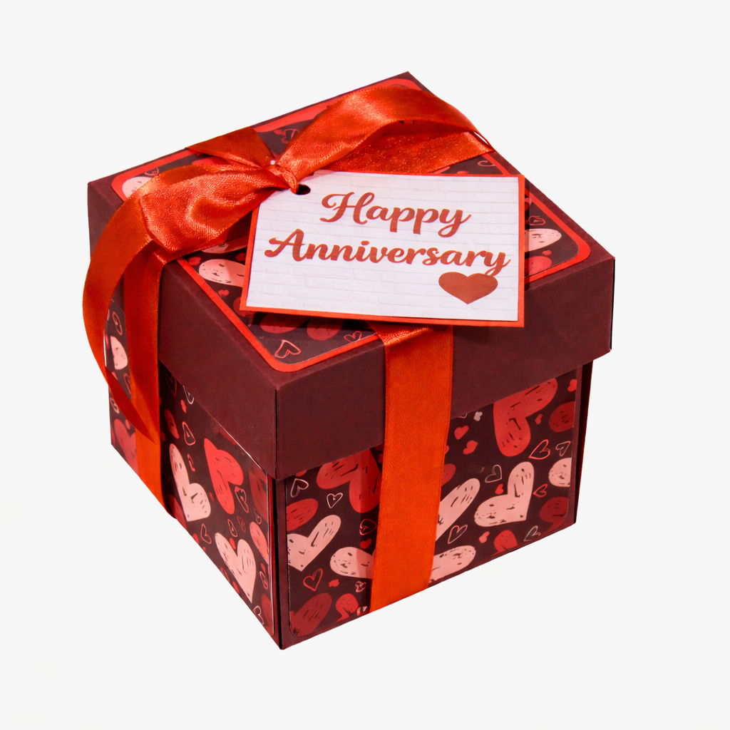 Forever Yours Anniversary Explosion box (8 Photos)