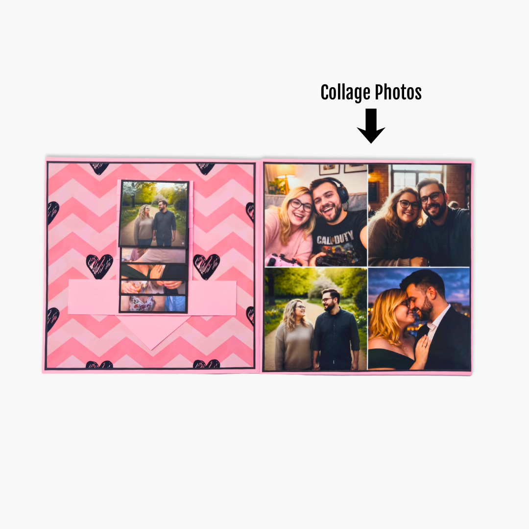 Sweetest Heart Waterfall Card