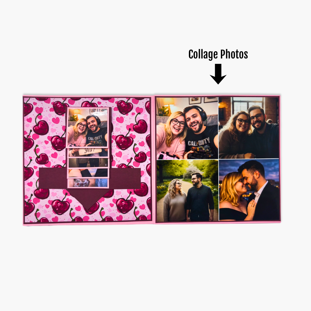 Cherry Lover Waterfall Card