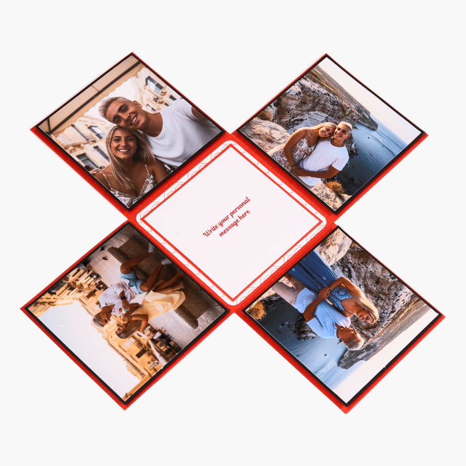 Heart to Heart Birthday Explosion Box (4 Photos)