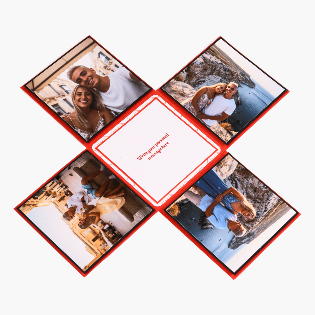 Heart to Heart Birthday Explosion Box (4 Photos)